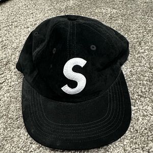 Supreme Velvet Six Panel Hat